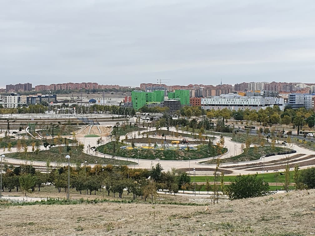 parques cerca del ensanche de Vallecas