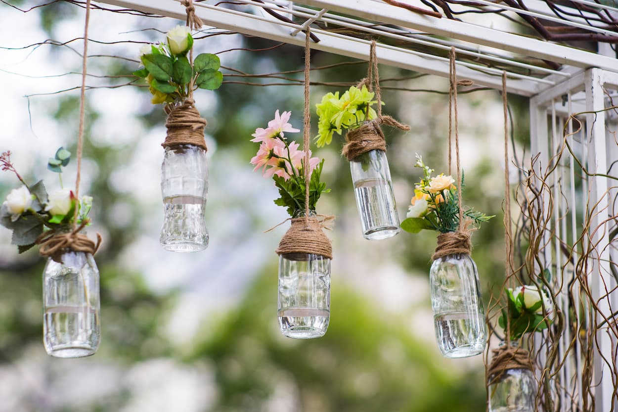 DIY decoracion con reciclaje