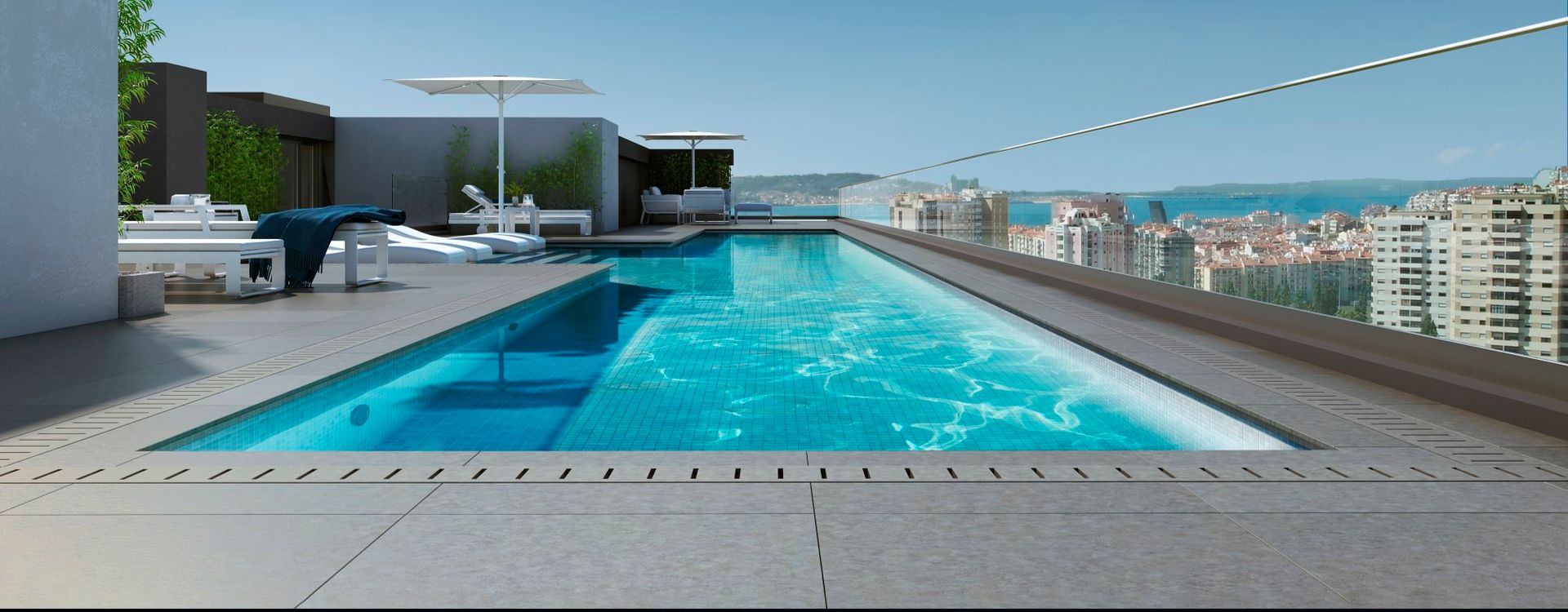 New build flats with swimming pool in miraflores