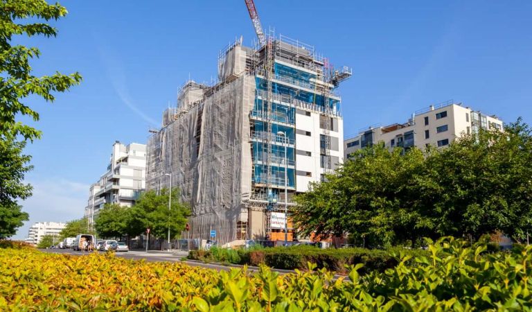 Estado obras pisos nueva construccion Valdebebas
