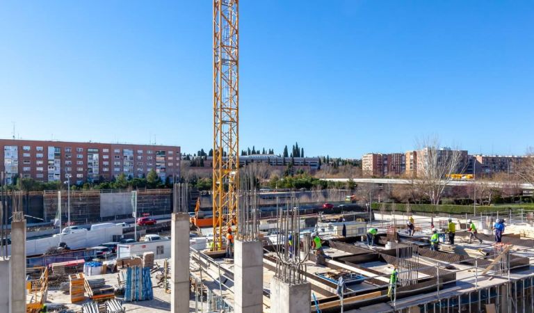 Avance obras Madrid Río pisos nuevos