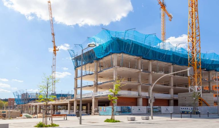 Avance obras pisos en el Calderón