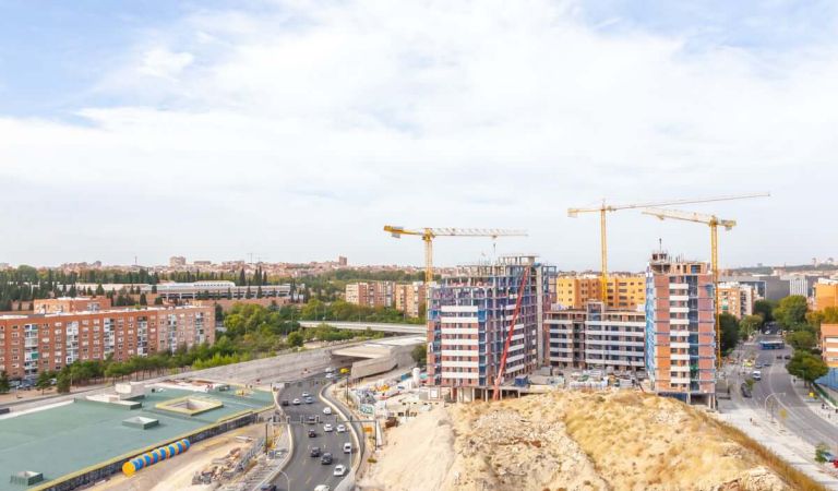 Avance obras pisos Madrid Río