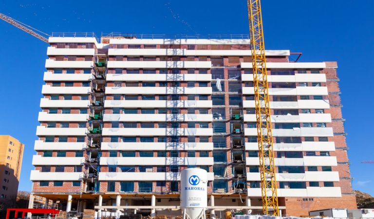 Avance obras pisos Vicente Calderón