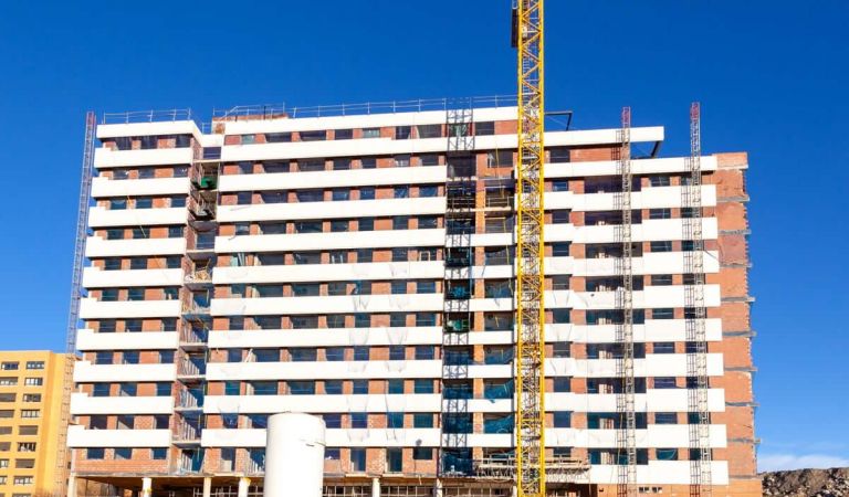 Avance obras viviendas Vicente Calderón enero 2023