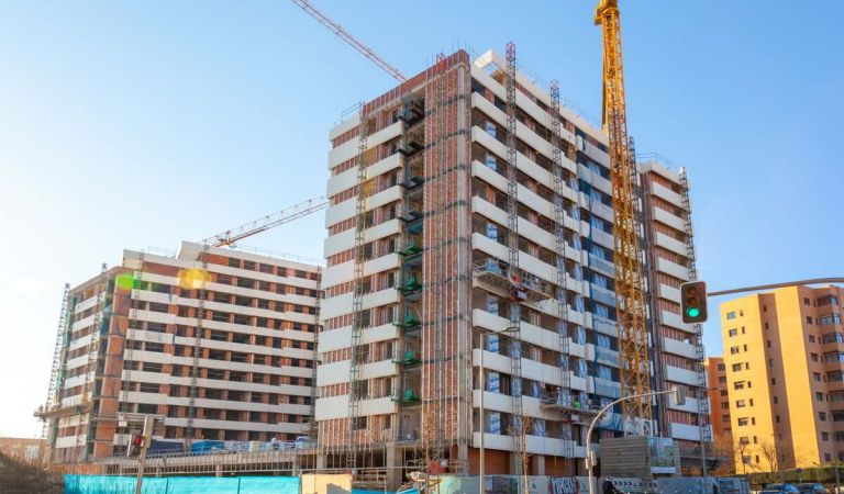 Avance obras pisos Vicente Calderón febrero 2023