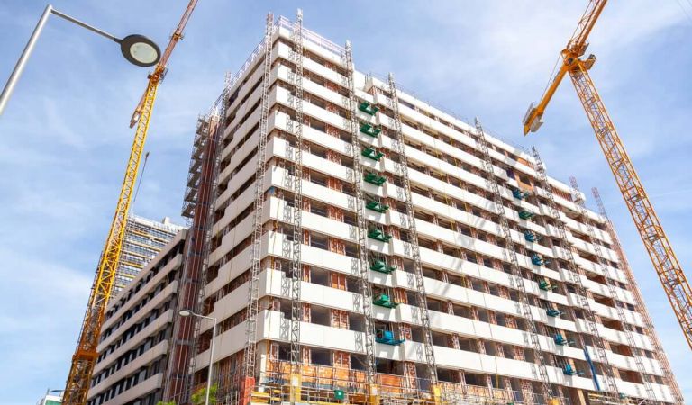 Avance obras pisos Madrid Río abril 2023