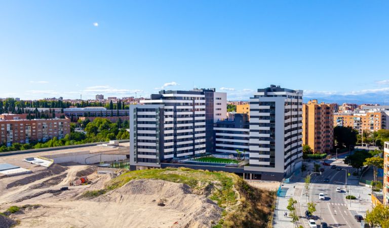 Avance obras pisos nuevos en el Calderón
